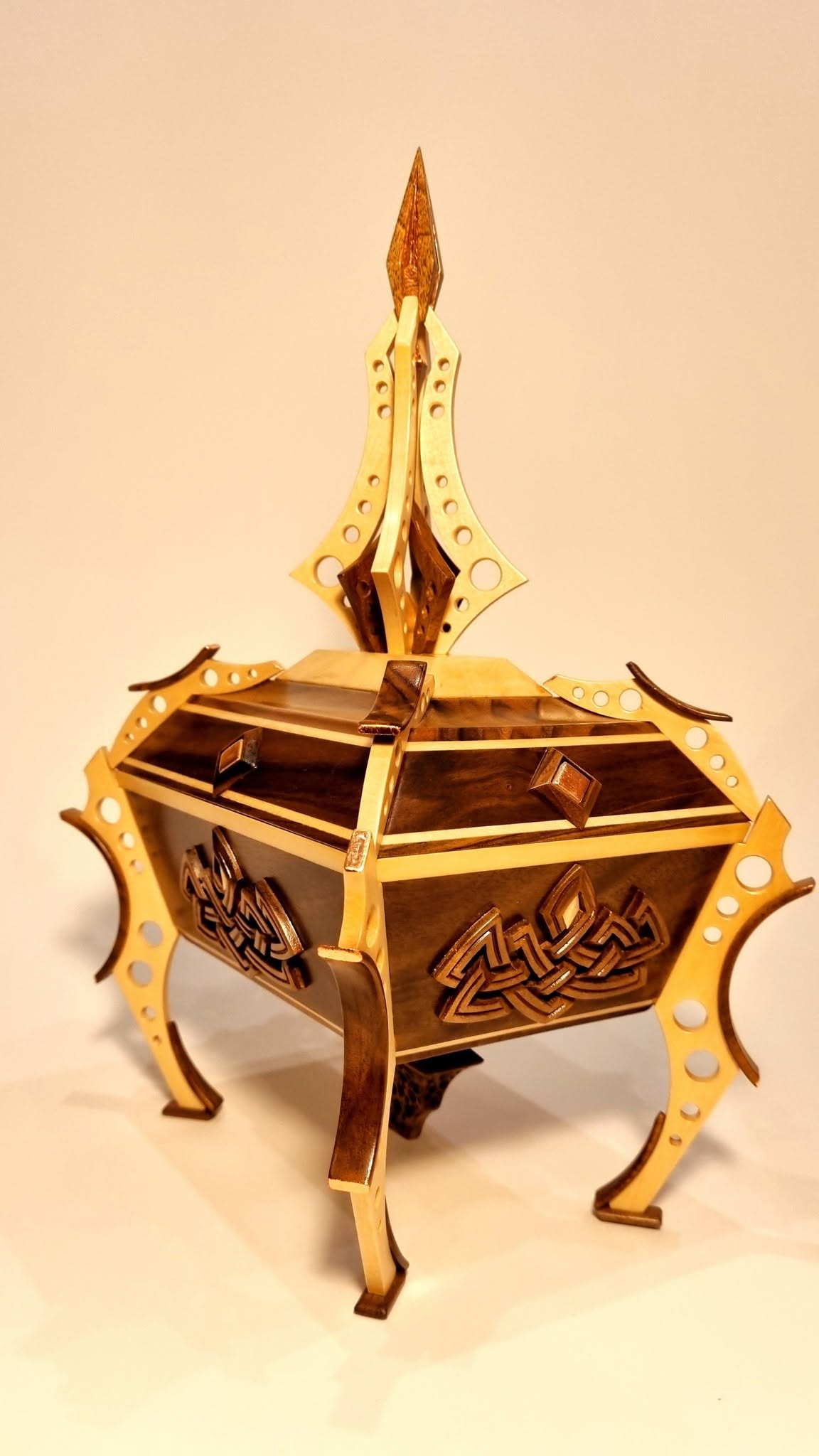 The Alien's Vessel — high three-quarter view