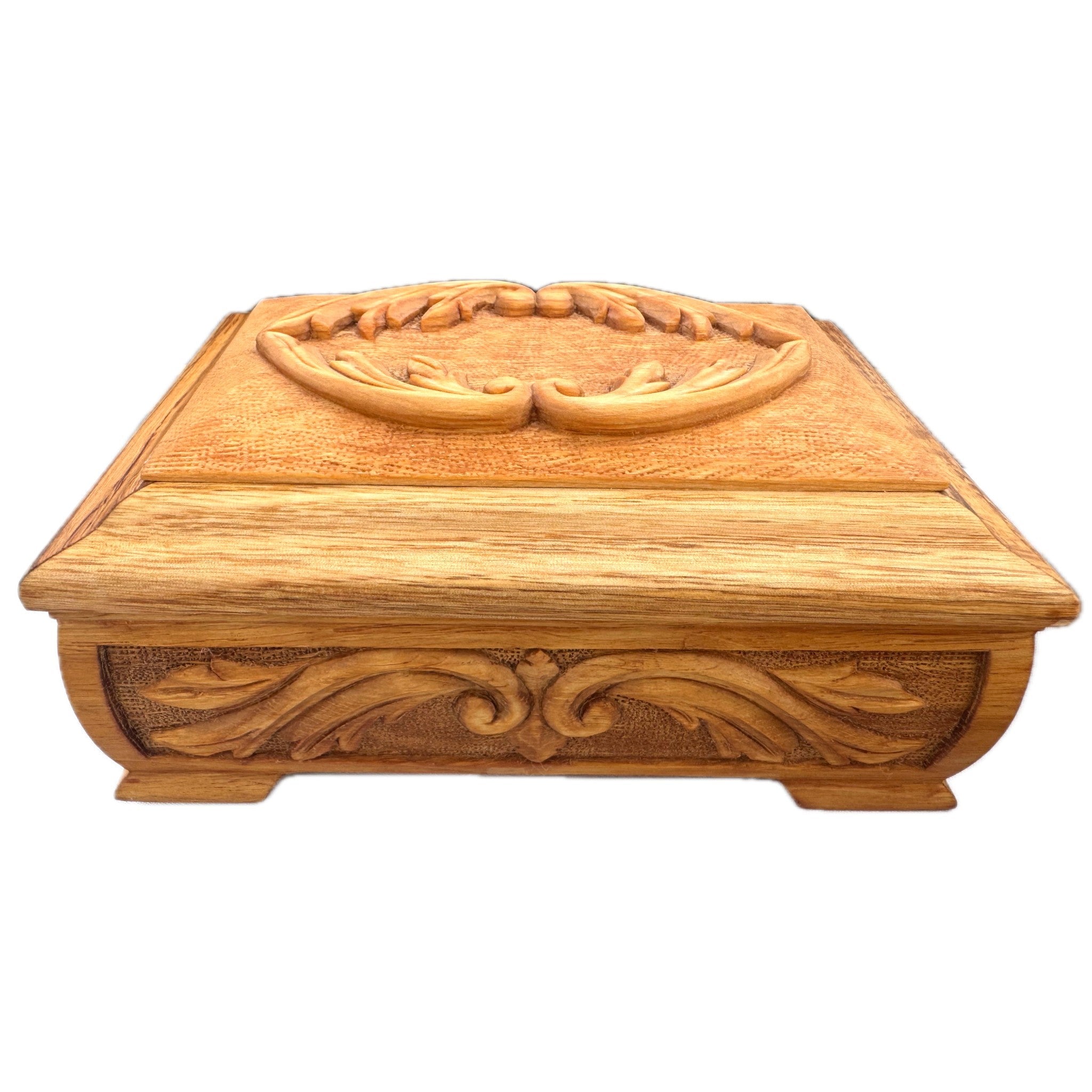 Jewelry Box — Hickory with Basswood Top