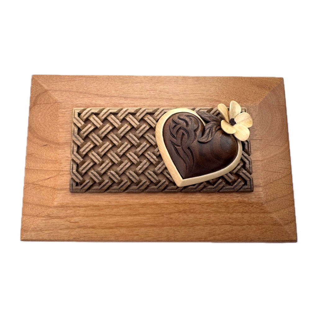 Heart Lace Box — Alder