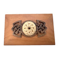 Medallion Lace Pendant — Alder, Hornbeam & Walnut