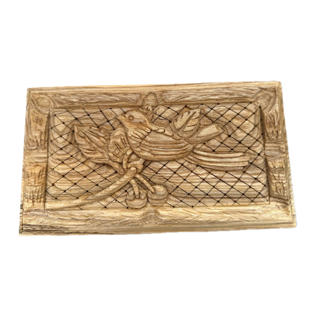 Quilted Bird Box — Ash