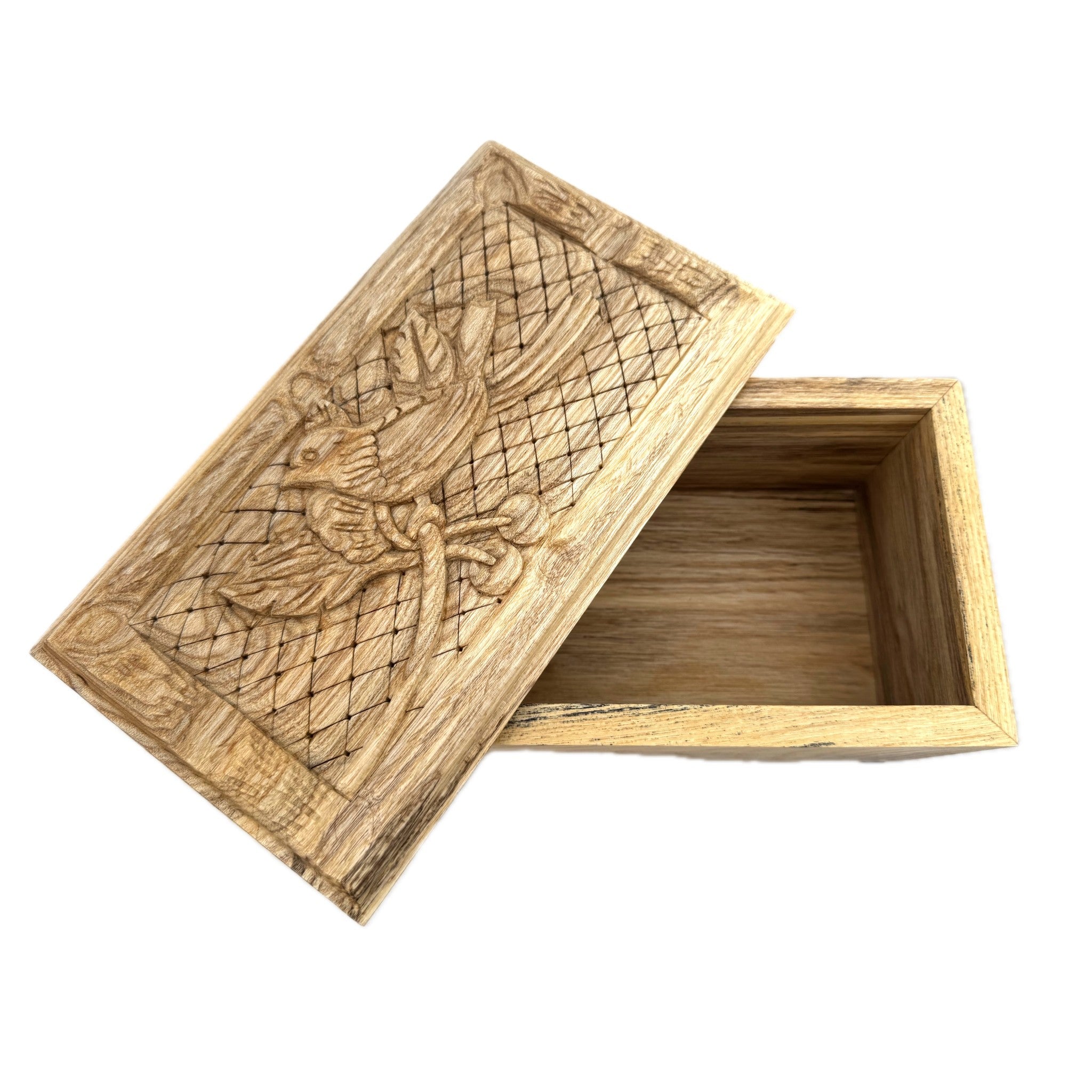Quilted Bird Box — Ash
