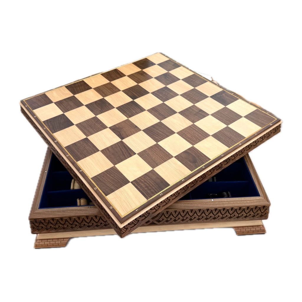 Chess Set — Walnut & Hornbeam