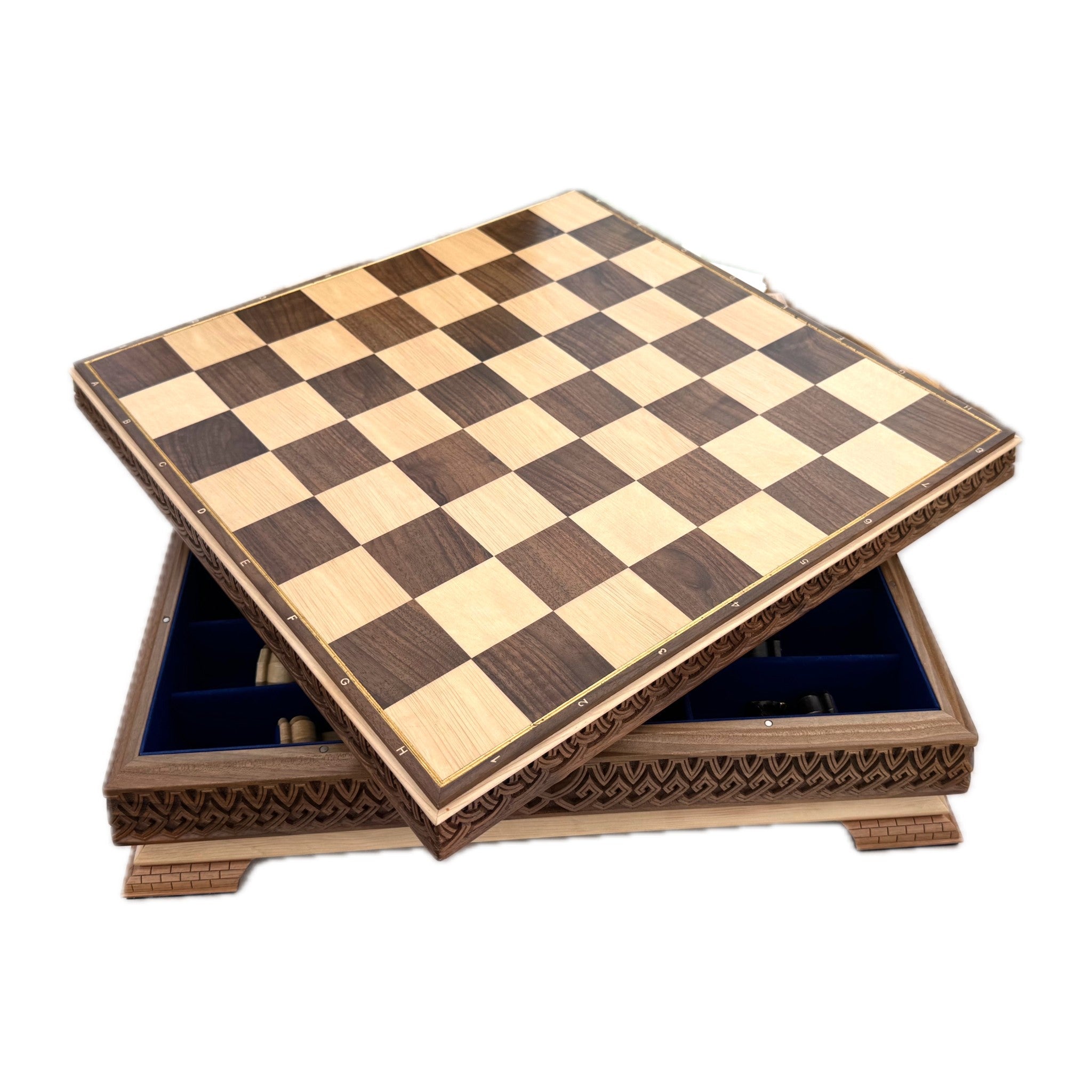 Chess Set — Walnut & Hornbeam