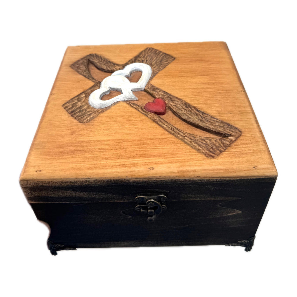 Cross Your Heart Box — Basswood