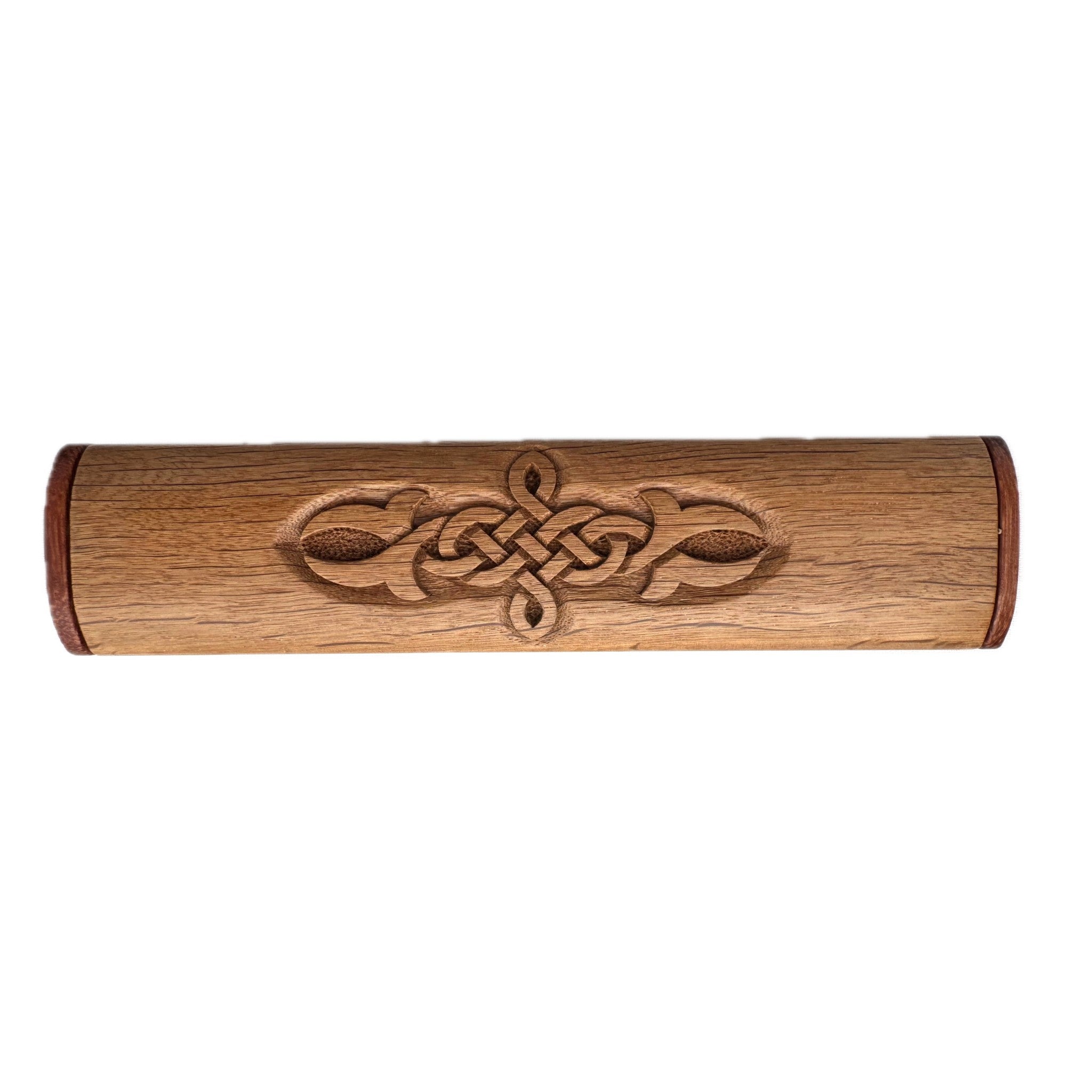 Pen Box with Millefiore Clay Pen — Walnut & Hornbeam