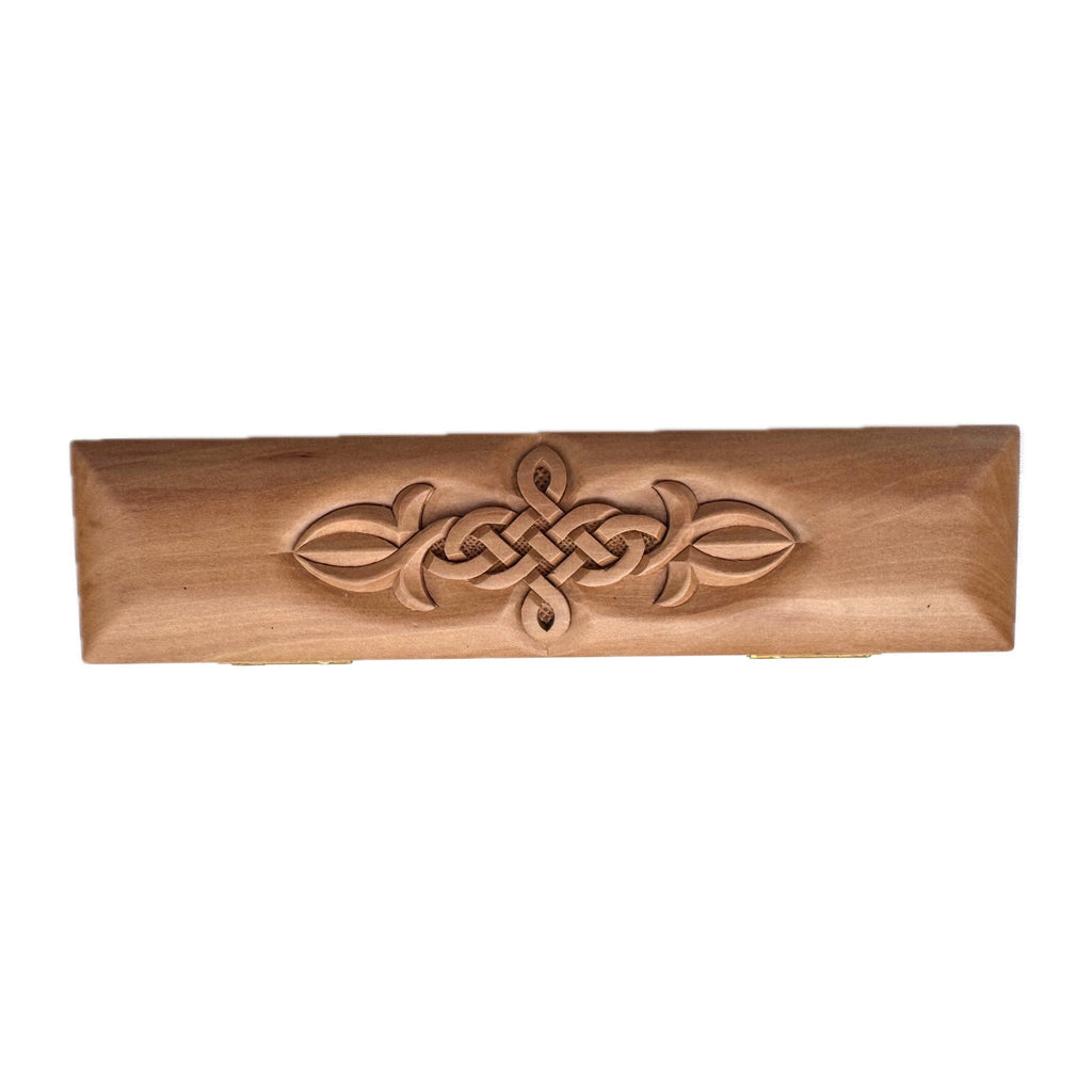 Pen Box with Millefiore Clay Pen — Walnut & Hornbeam