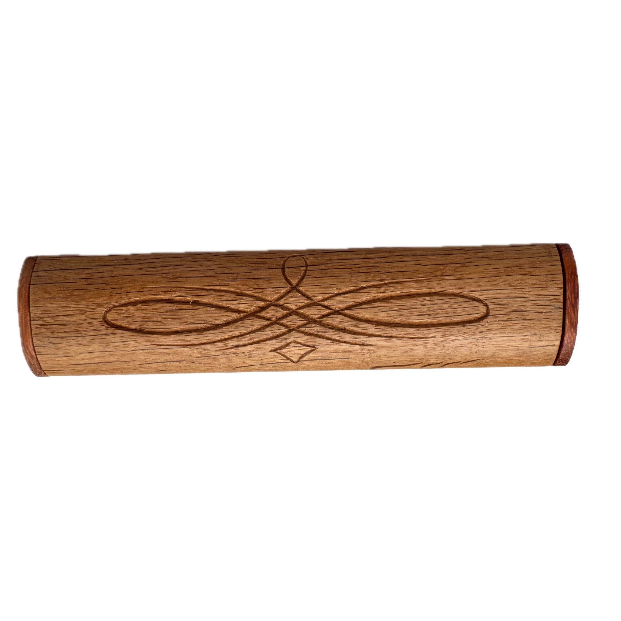 Pen Box with Millefiore Clay Pen — Walnut & Hornbeam