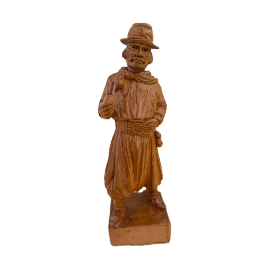 Yerba Mate — hand-carved maple sculpture by Georges Boujakly