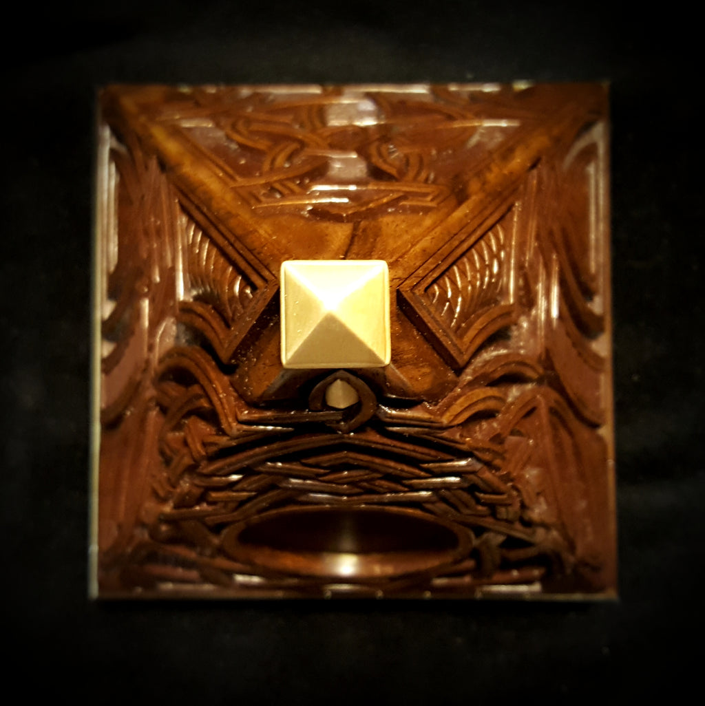 Pyramid Box with Pendant by Edgar Hovhannisyan