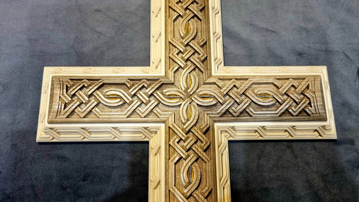 Celtic Knot Cross by Edgar Hovhannisyan