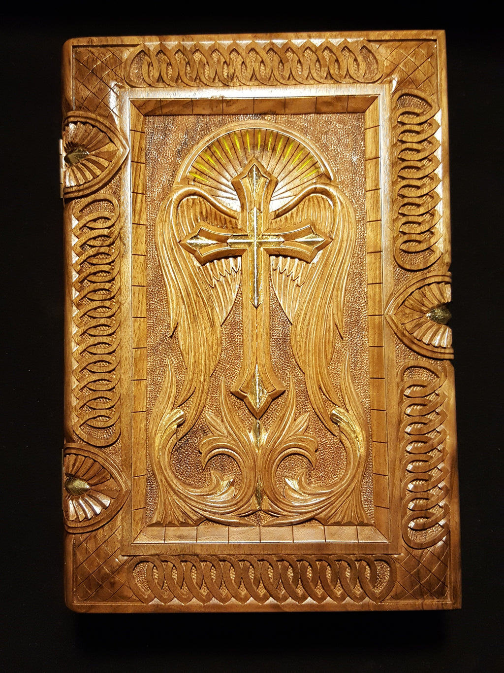 Winged Cross Book-Box by Edgar Hovhannisyan