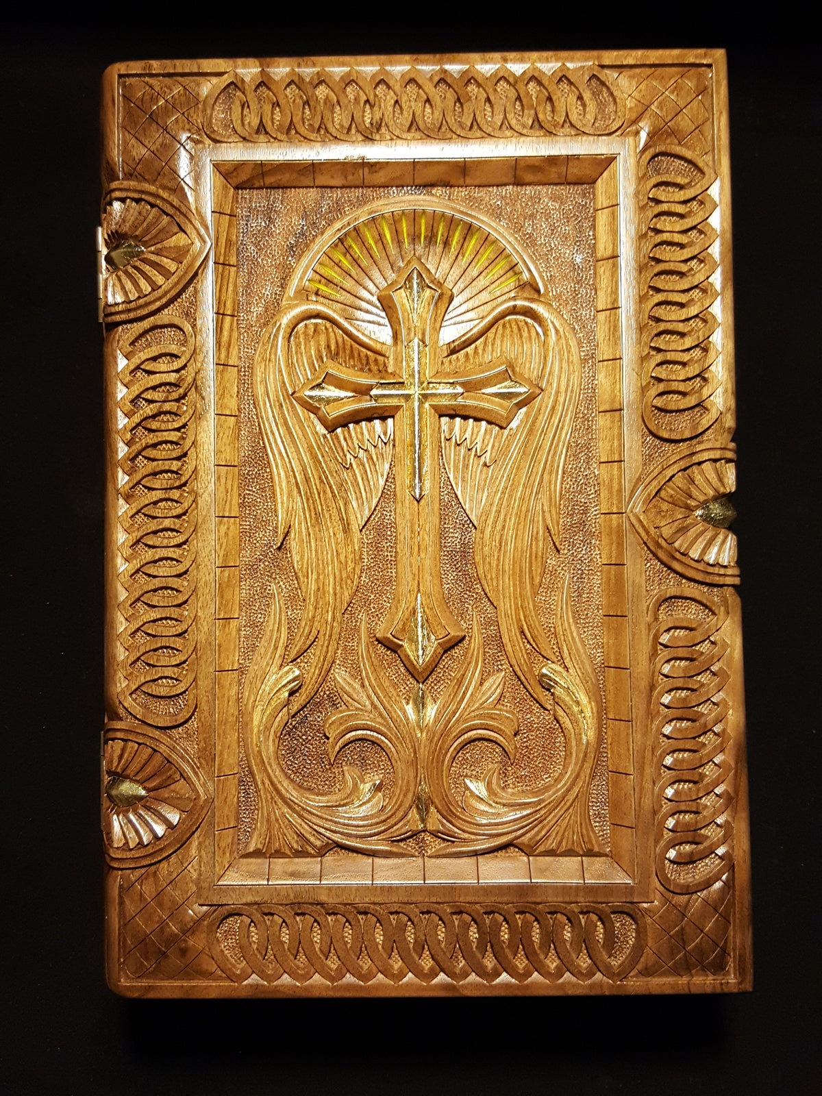 Winged Cross Book-Box by Edgar Hovhannisyan