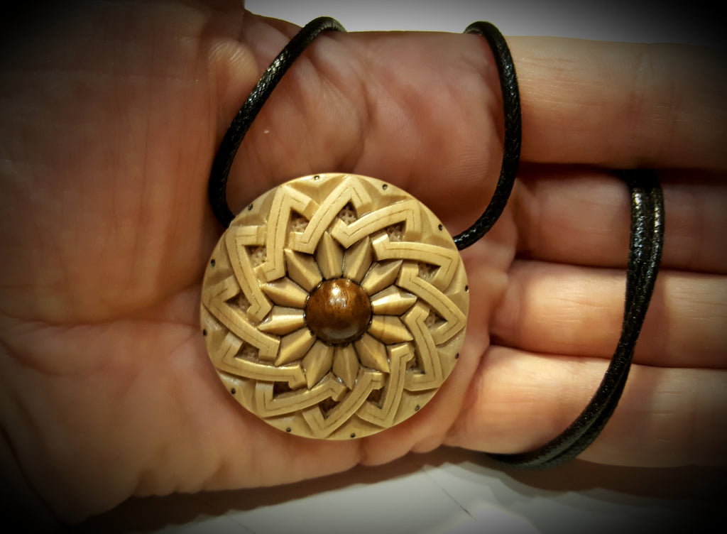 Pyramid Box with Pendant by Edgar Hovhannisyan