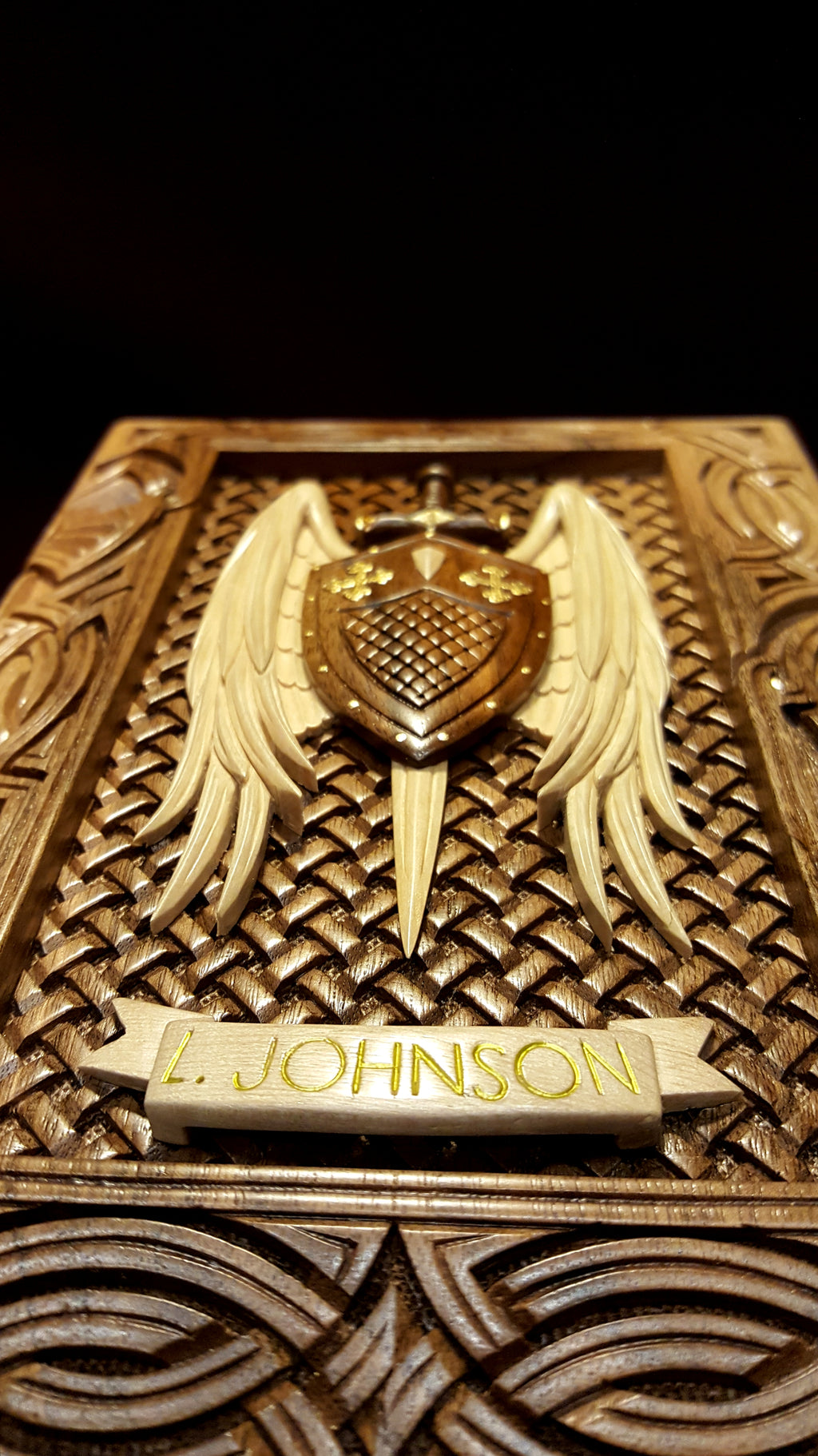 Winged Shield Book-Box by Edgar Hovhannisyan