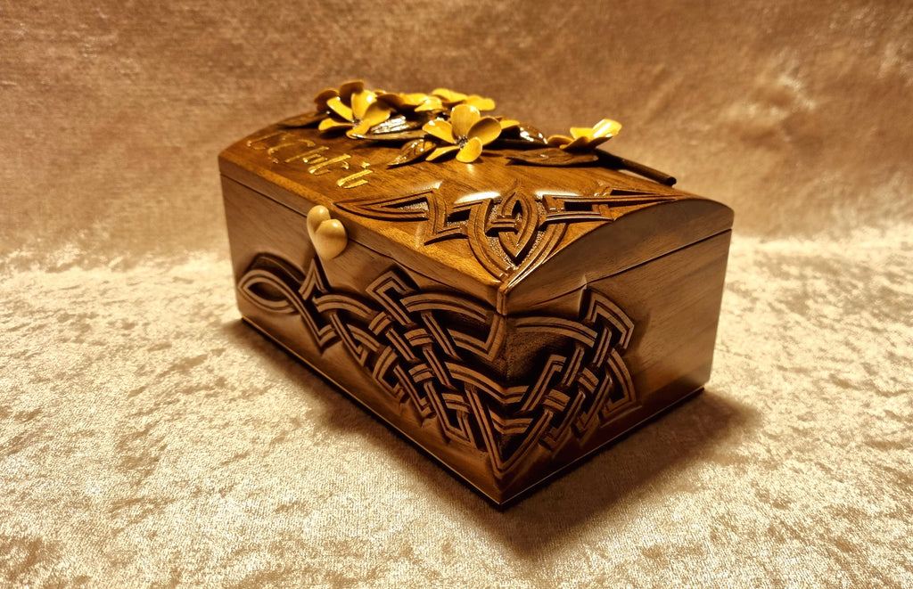 Domed Flower Chest by Edgar Hovhannisyan