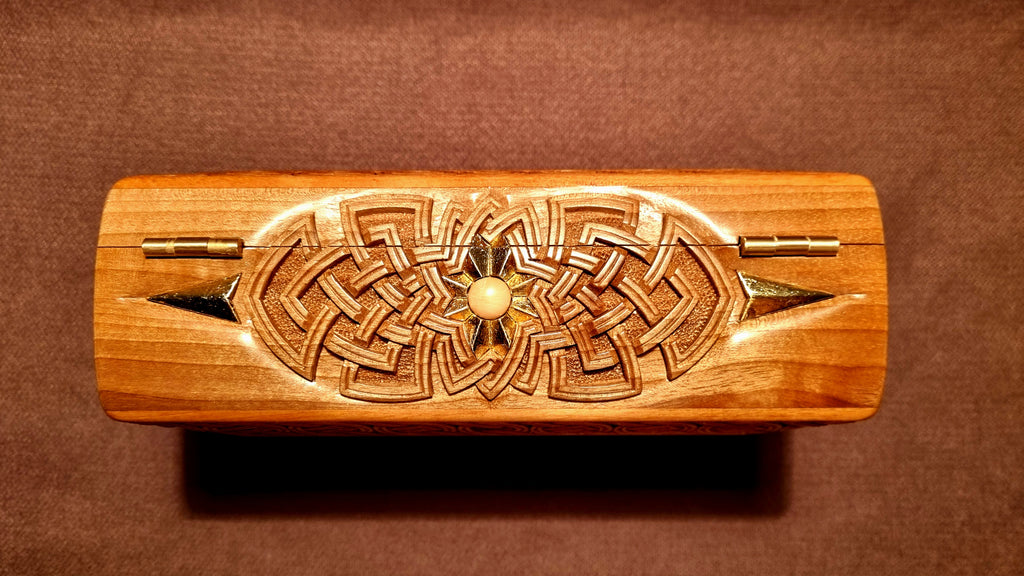 Crowned Winged Shield Book-Box by Edgar Hovhannisyan