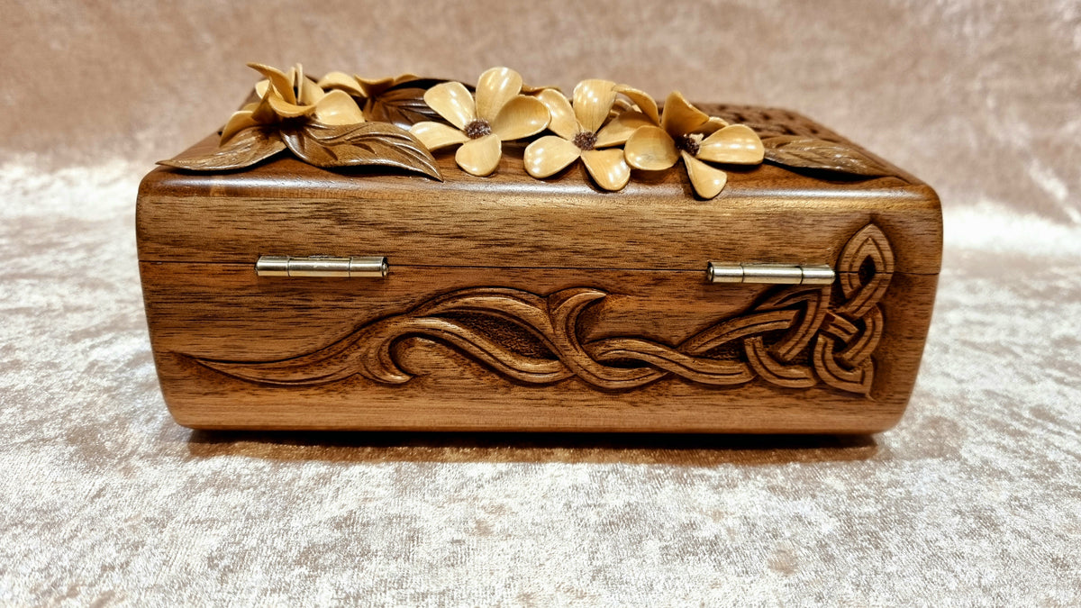 Small Flower Box with Heart by Edgar Hovhannisyan