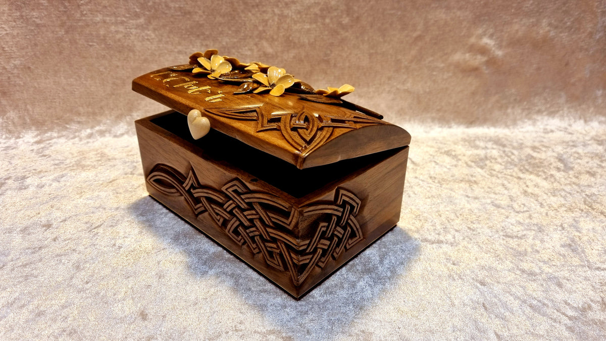 Domed Flower Chest by Edgar Hovhannisyan