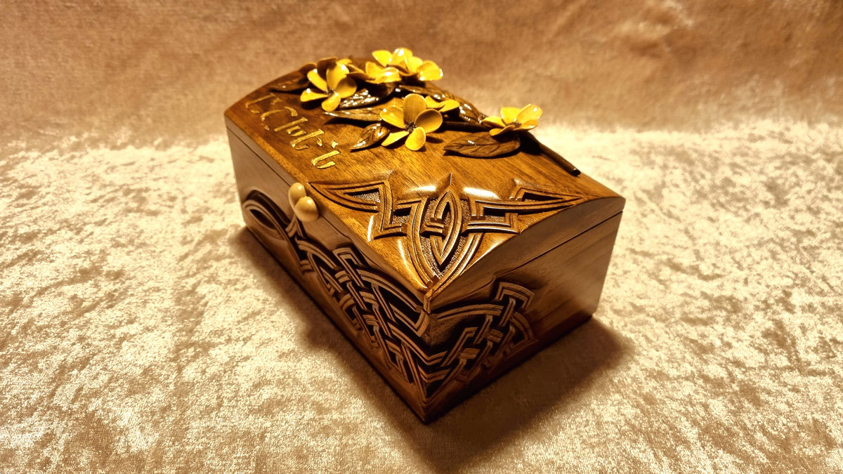 Domed Flower Chest by Edgar Hovhannisyan