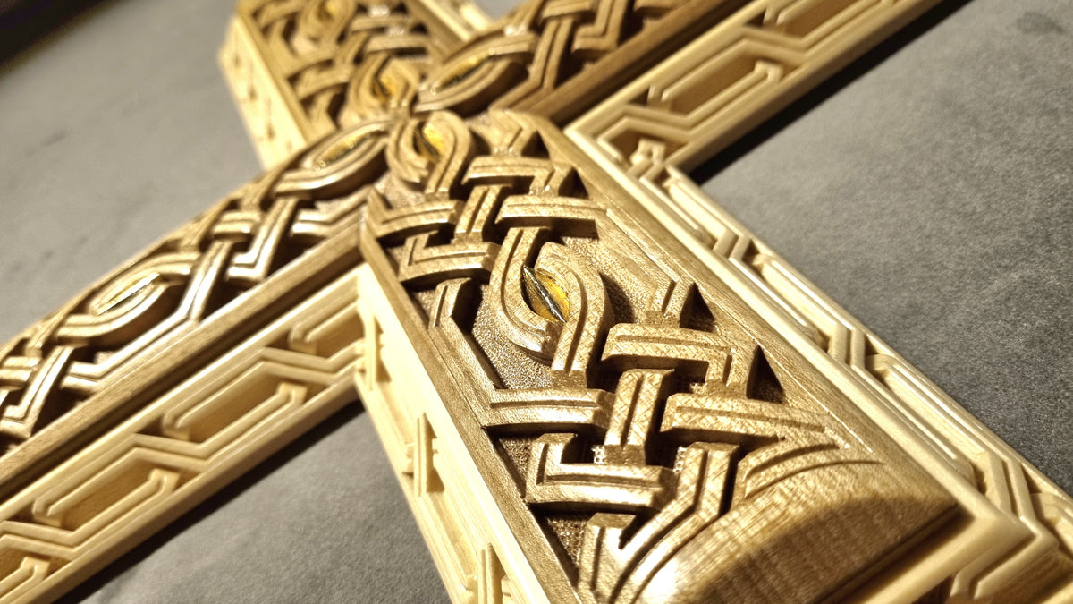 Celtic Knot Cross by Edgar Hovhannisyan