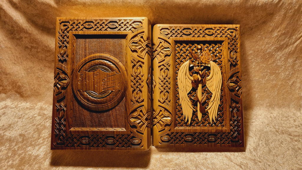 Angel with Sword Book-Box by Edgar Hovhannisyan