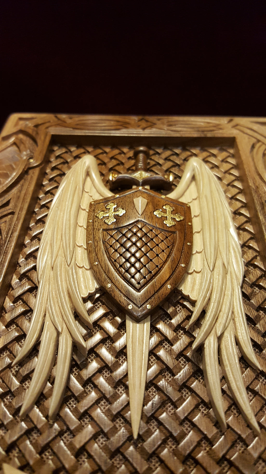 Winged Shield Book-Box by Edgar Hovhannisyan