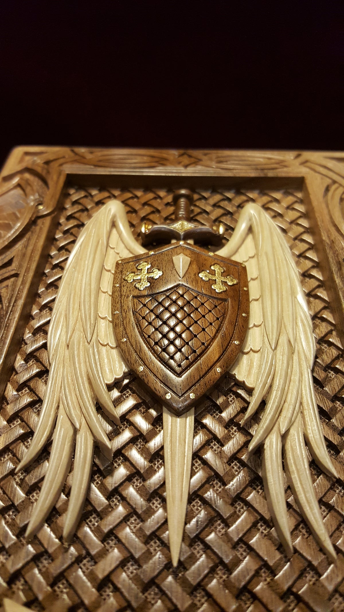 Winged Shield Book-Box by Edgar Hovhannisyan