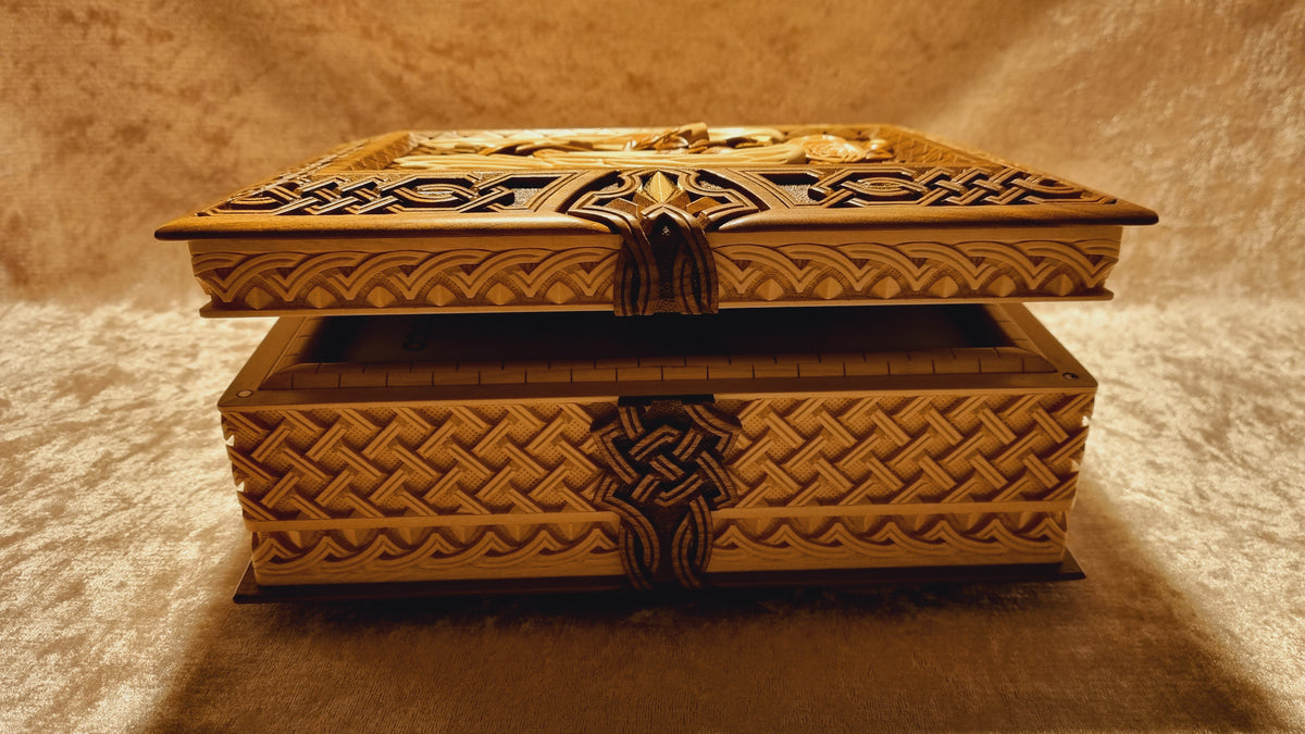 Angel with Sword Book-Box by Edgar Hovhannisyan