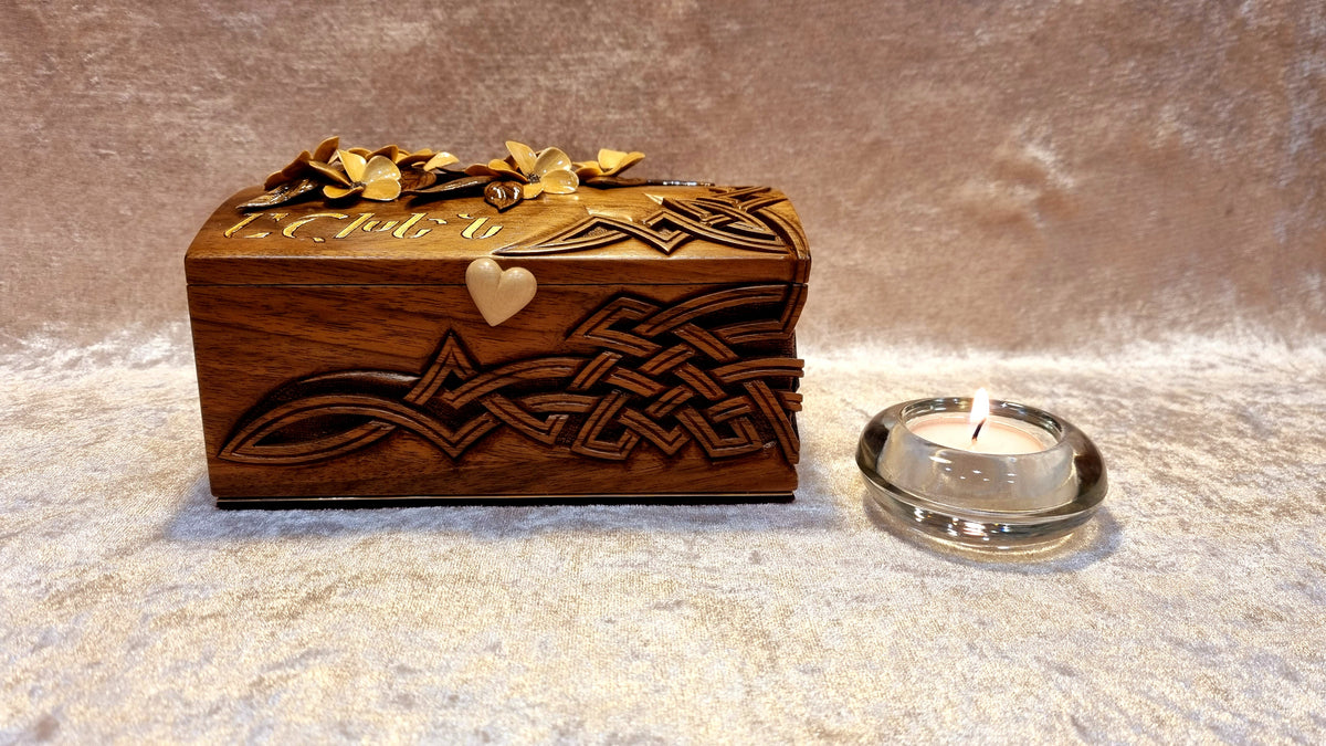 Domed Flower Chest by Edgar Hovhannisyan