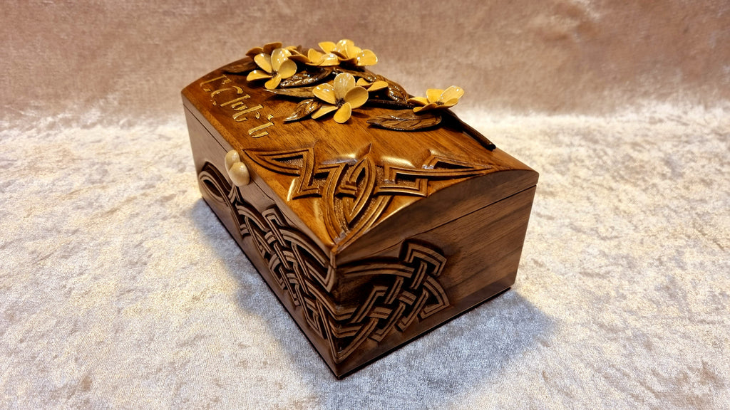 Domed Flower Chest by Edgar Hovhannisyan