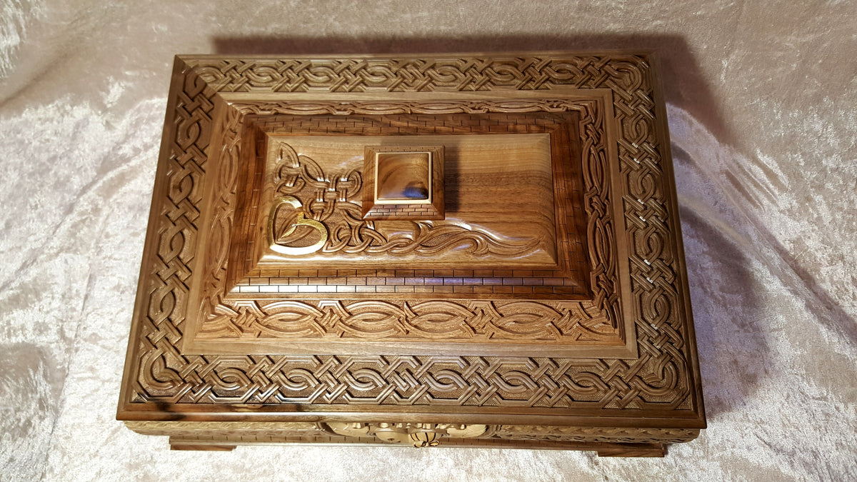 Winged Heart Jewelry Box by Edgar Hovhannisyan