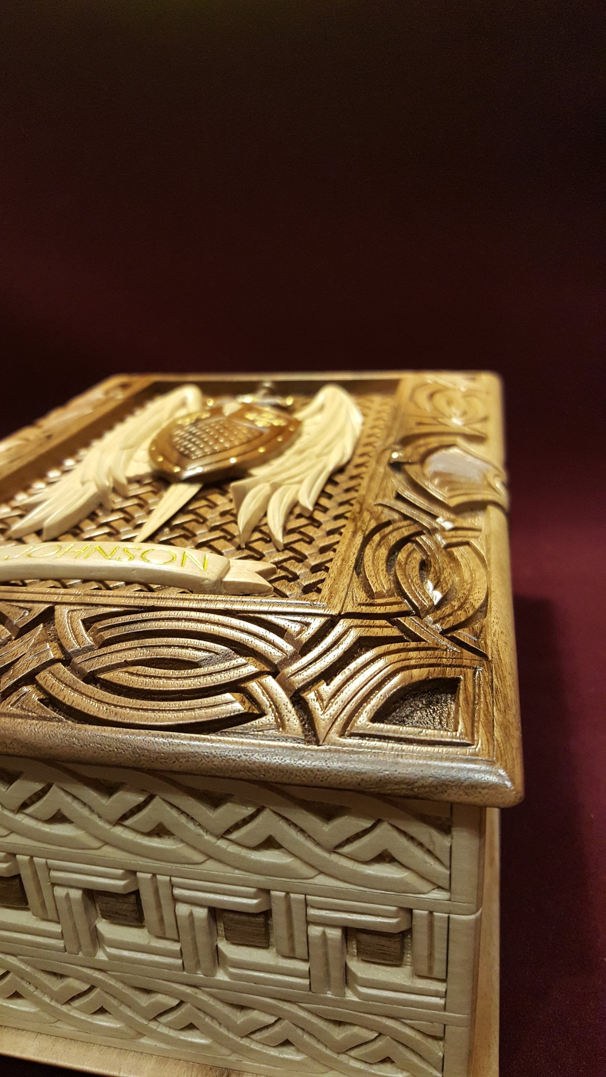Winged Shield Book-Box by Edgar Hovhannisyan