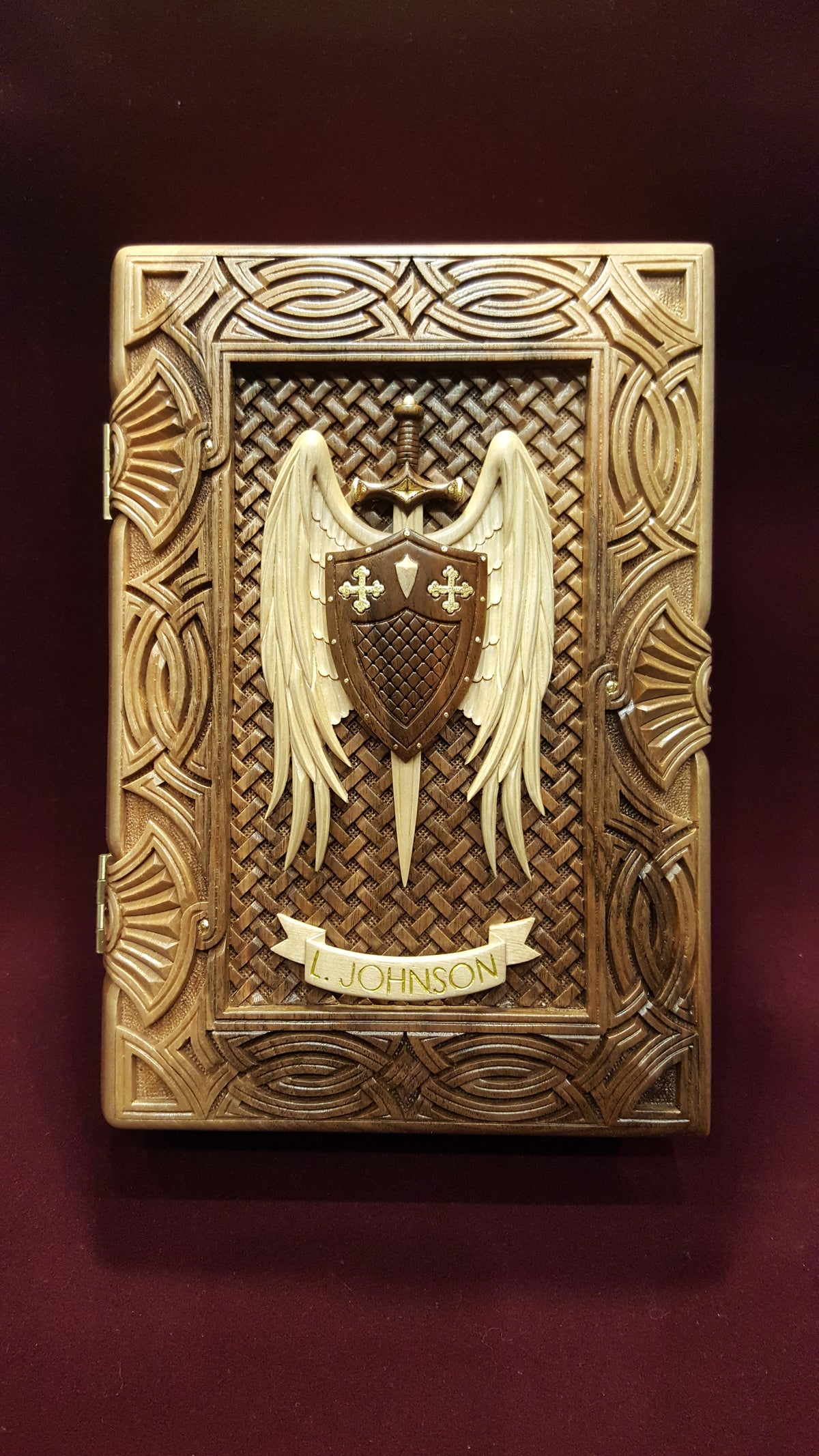 Winged Shield Book-Box by Edgar Hovhannisyan