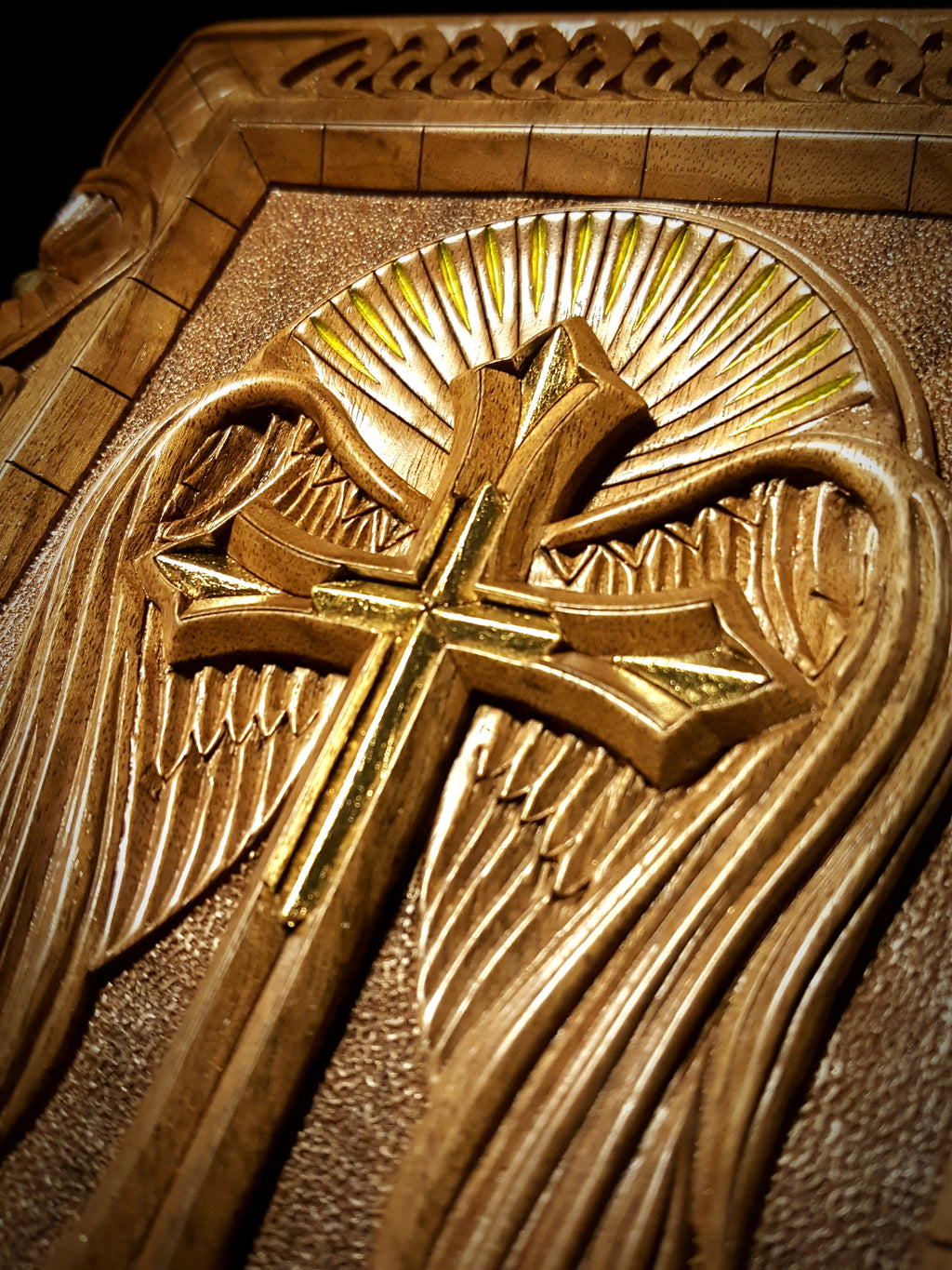 Winged Cross Book-Box by Edgar Hovhannisyan