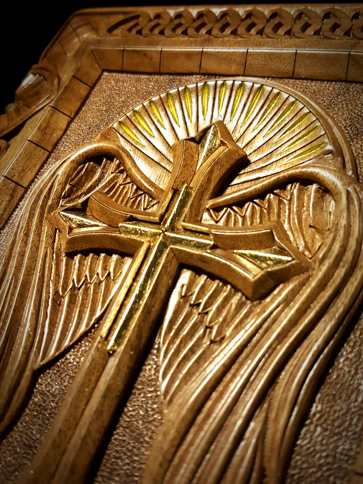 Winged Cross Book-Box by Edgar Hovhannisyan