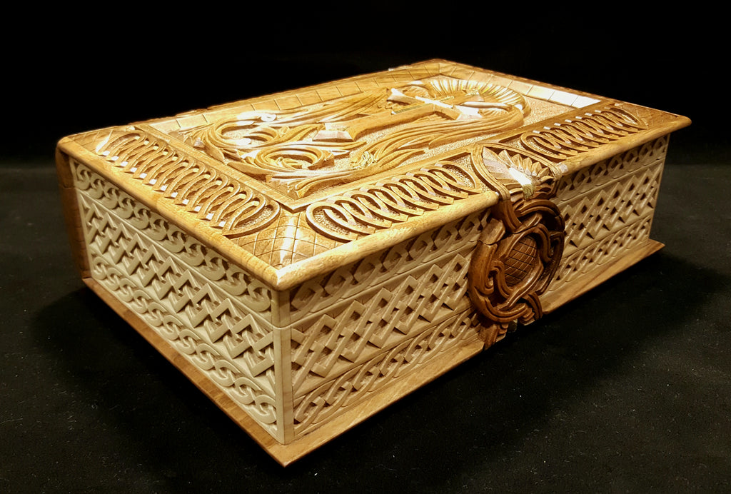 Winged Cross Book-Box by Edgar Hovhannisyan