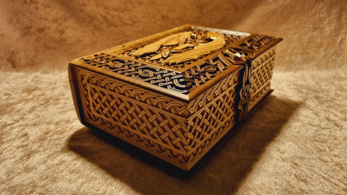 Angel with Sword Book-Box by Edgar Hovhannisyan
