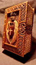Crowned Winged Shield Book-Box by Edgar Hovhannisyan