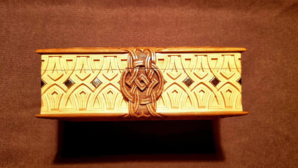 Crowned Winged Shield Book-Box by Edgar Hovhannisyan
