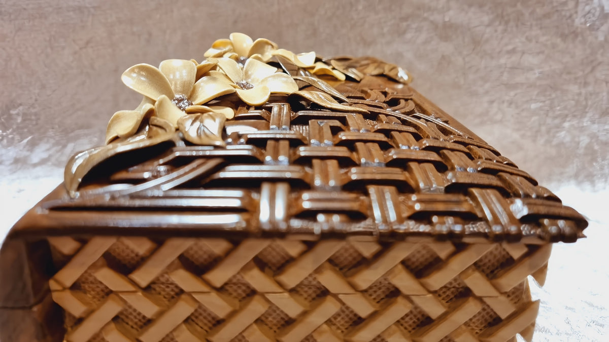 Small Flower Box with Heart by Edgar Hovhannisyan