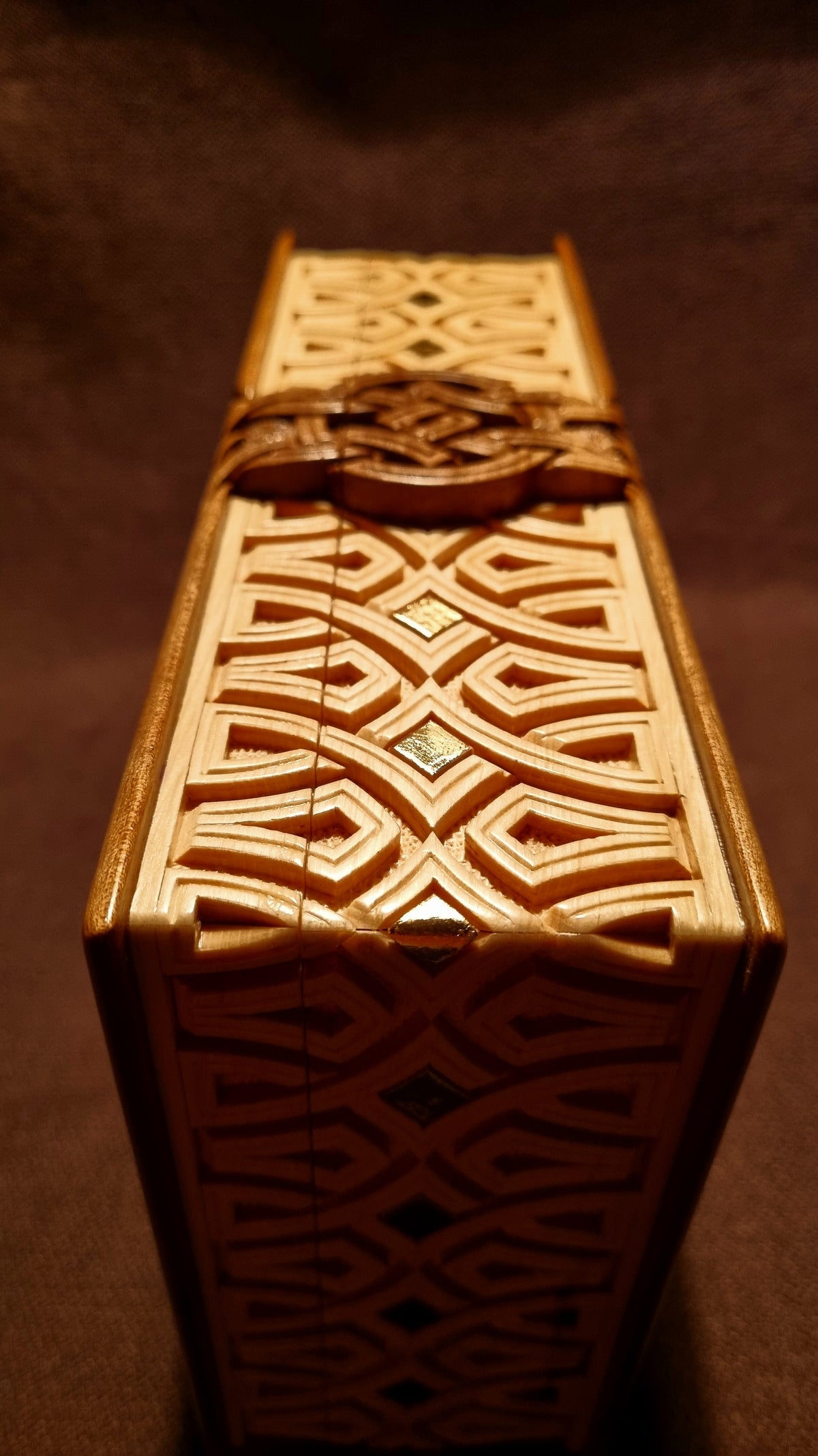 Crowned Winged Shield Book-Box by Edgar Hovhannisyan