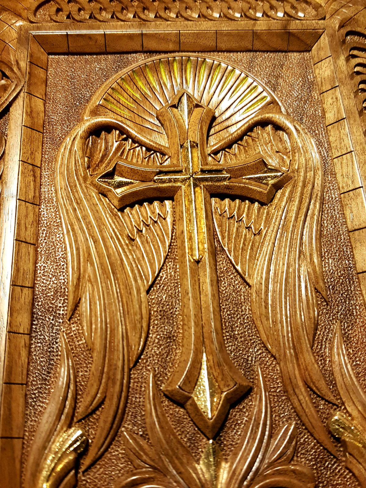 Winged Cross Book-Box by Edgar Hovhannisyan