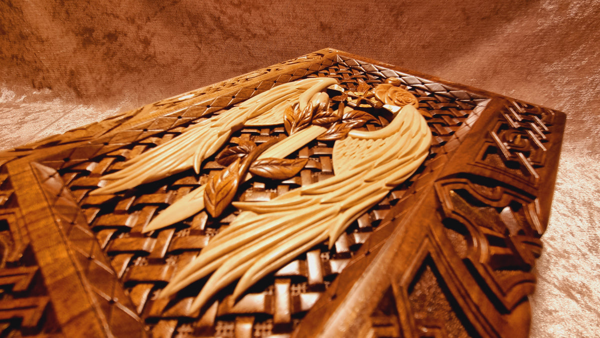Angel with Sword Book-Box by Edgar Hovhannisyan