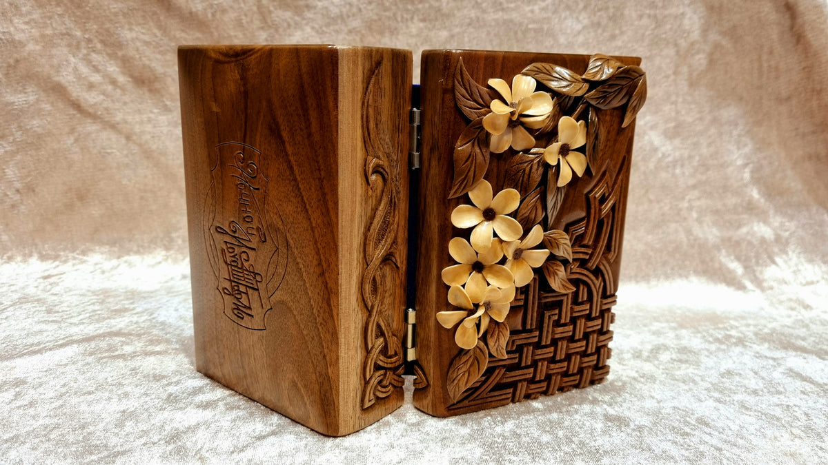 Small Flower Box with Heart by Edgar Hovhannisyan