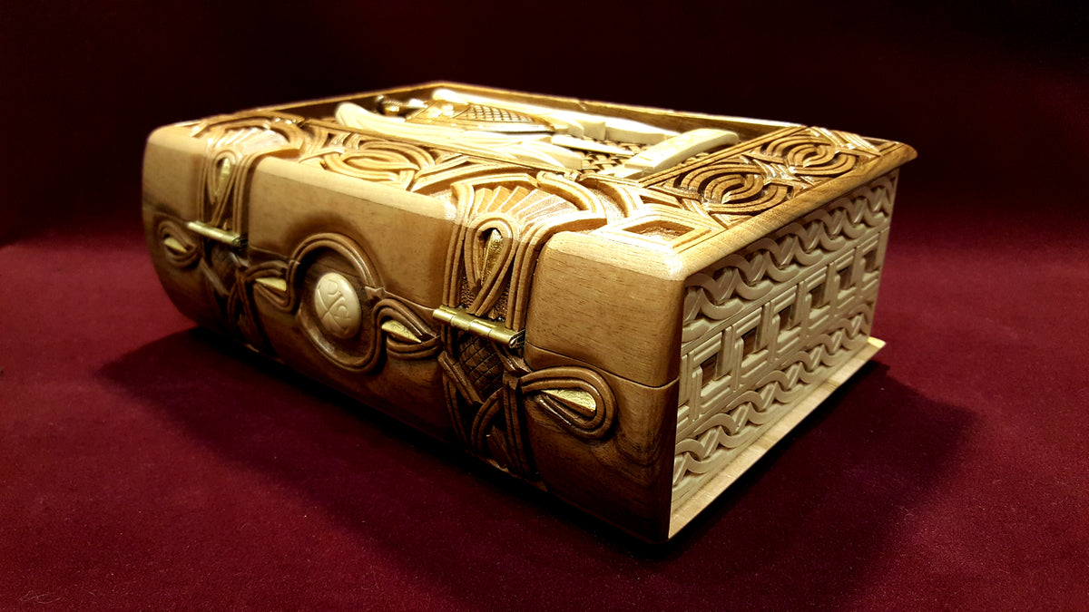 Winged Shield Book-Box by Edgar Hovhannisyan