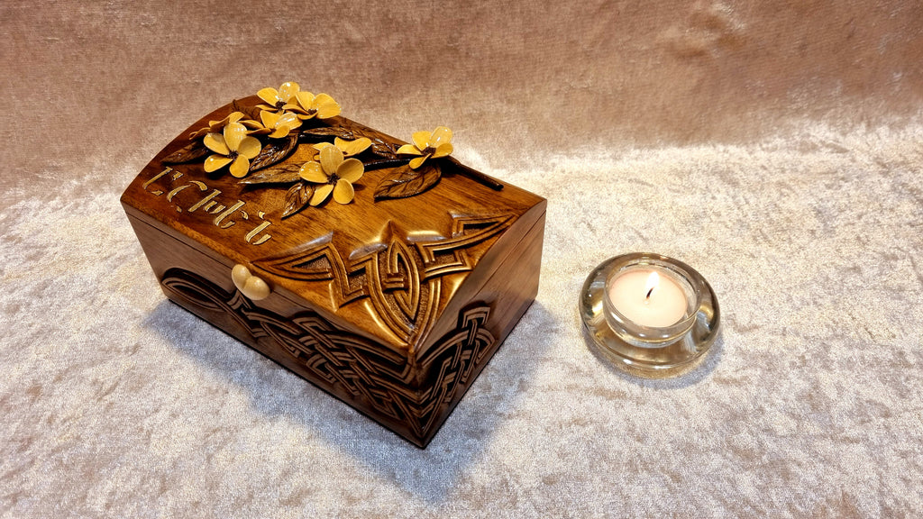 Domed Flower Chest by Edgar Hovhannisyan