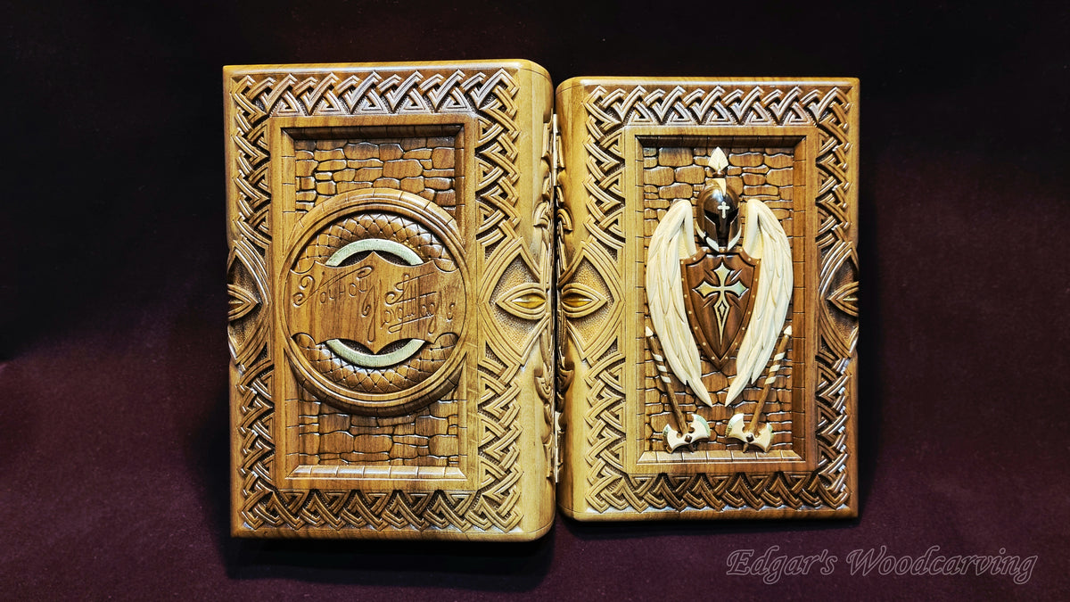 Angel Knight Guardian Book-Box by Edgar Hovhannisyan